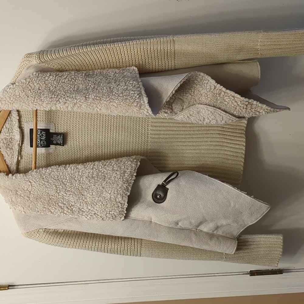 Blanc Noir sweater. Beige. Size XL.
